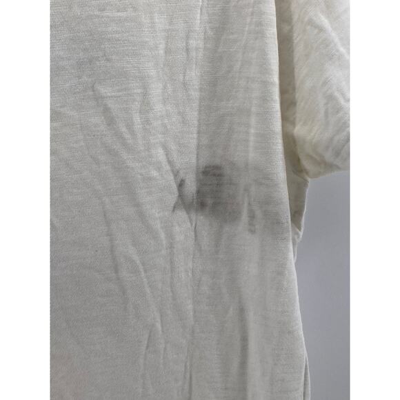 HIRO CLARK Men's White-Black Graphic Crewneck Short Sleeve Casual T-Shirt SZ M - Picture 5 of 12